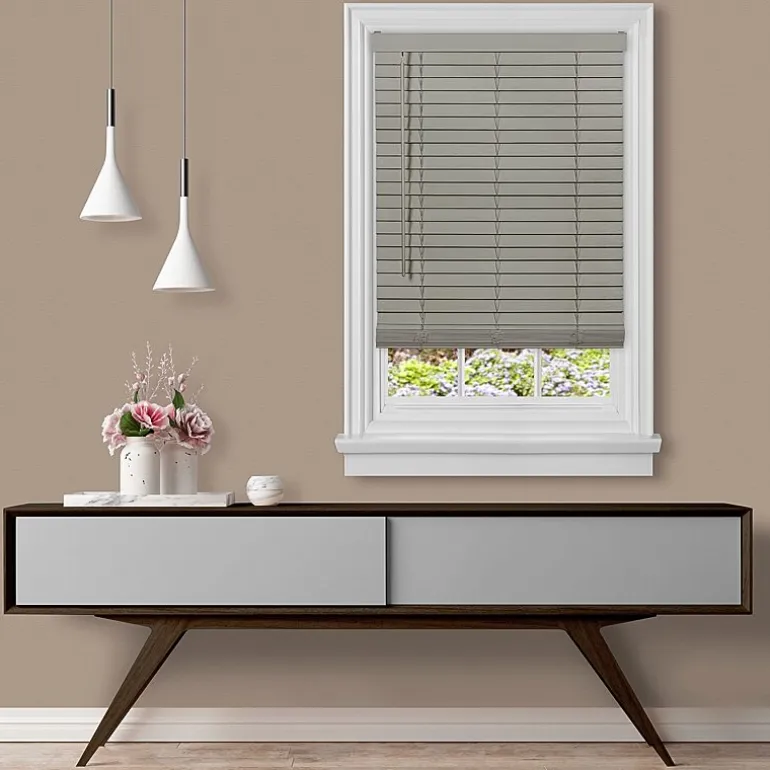 Achim Gii Madera Falsa 2" Cordless Faux Wood Blind