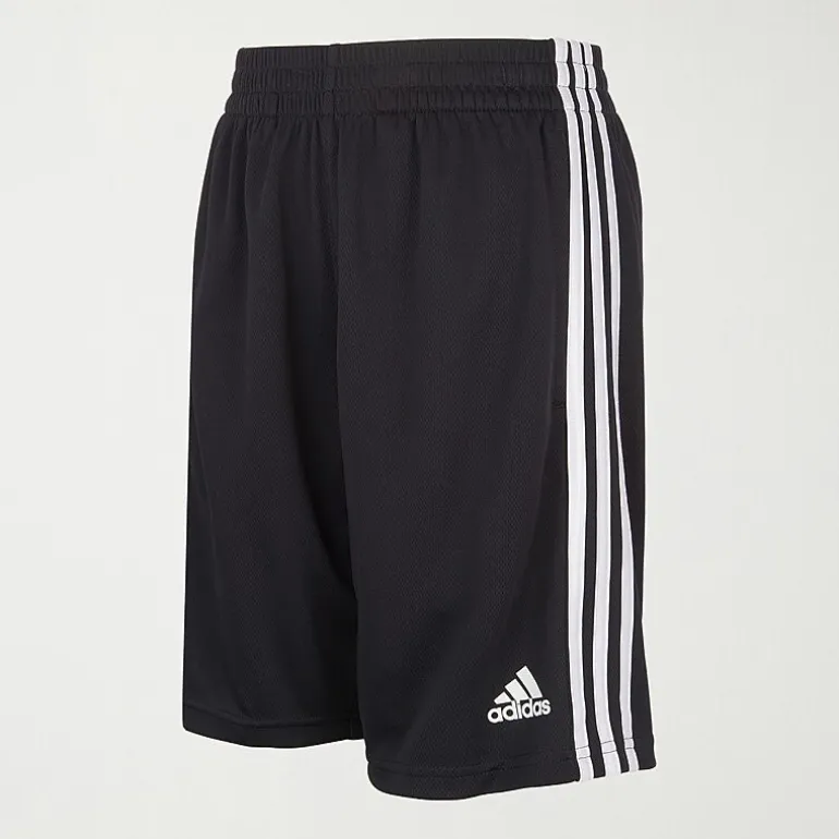 adidas Big Kid Boys Adjustable Waist Mid Rise Knit Pull-On Short
