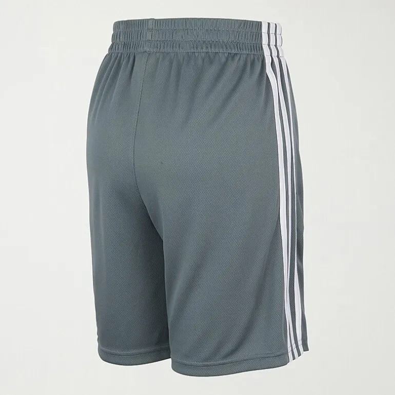 adidas Big Kid Boys Adjustable Waist Mid Rise Knit Pull-On Short