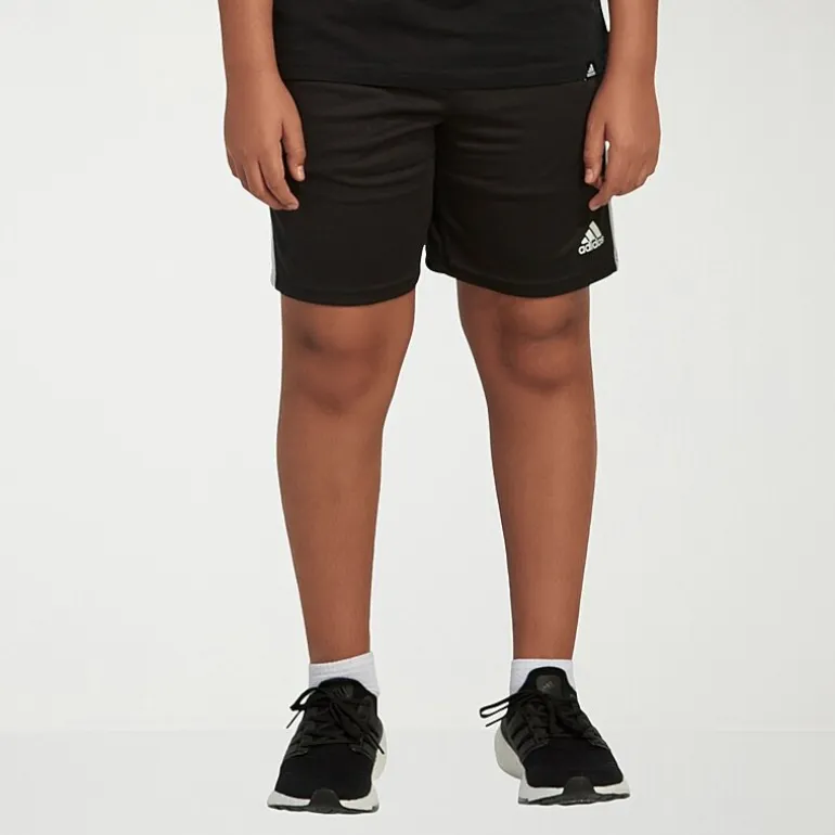 adidas Big Kid Boys Adjustable Waist Mid Rise Knit Pull-On Short