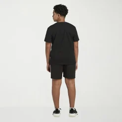 adidas Big Kid Boys Adjustable Waist Mid Rise Knit Pull-On Short