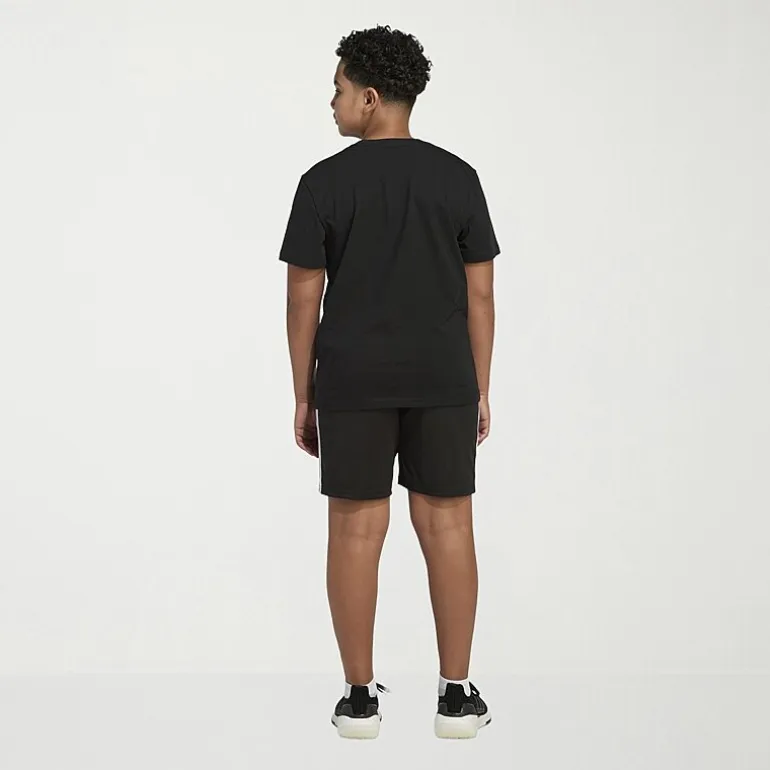 adidas Big Kid Boys Adjustable Waist Mid Rise Knit Pull-On Short