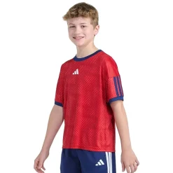 adidas Big Kid Boys Crew Neck Short Sleeve Loose Fit Graphic T-Shirt