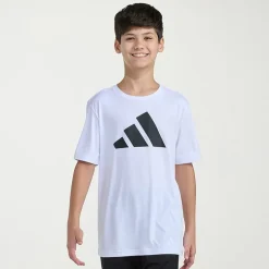 adidas Big Kid Boys Crew Neck Short Sleeve Active T-Shirt