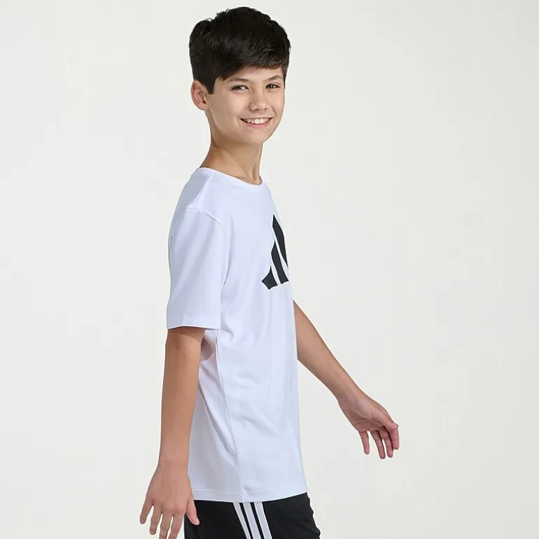adidas Big Kid Boys Crew Neck Short Sleeve Active T-Shirt