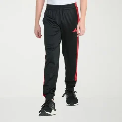 adidas Big Kid Boys Drawstring Waist Cuffed Mid Rise Regular Fit Jogger Pant