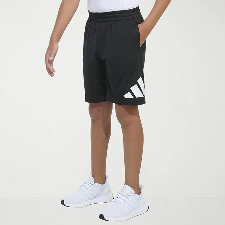 adidas Big Kid Boys Mid Rise Pull-On Short