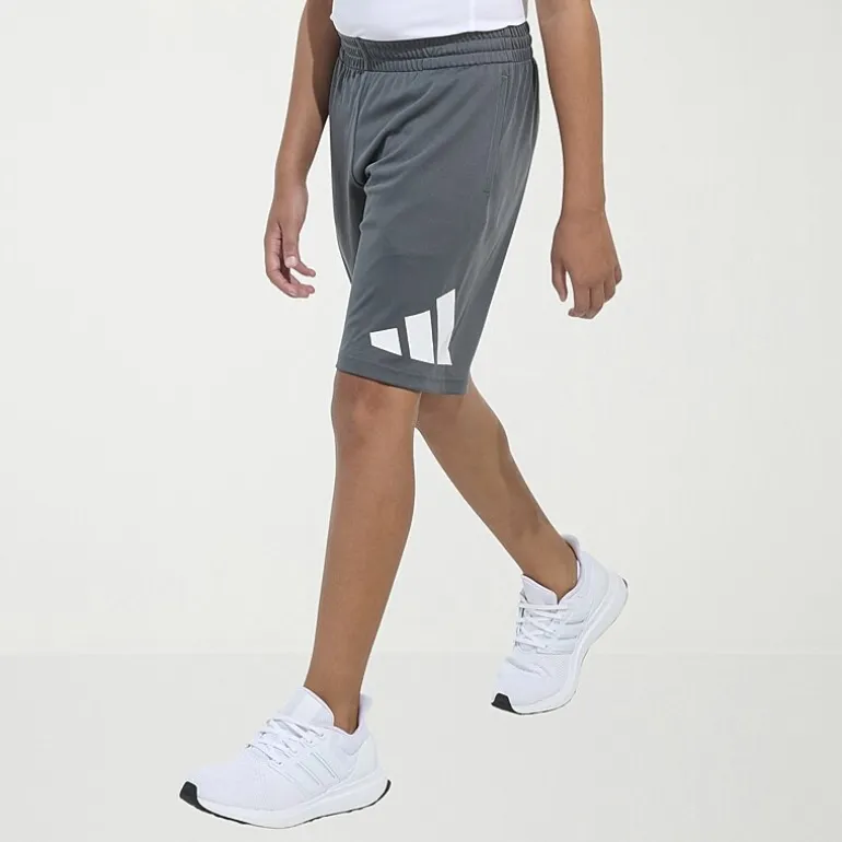 adidas Big Kid Boys Mid Rise Pull-On Short