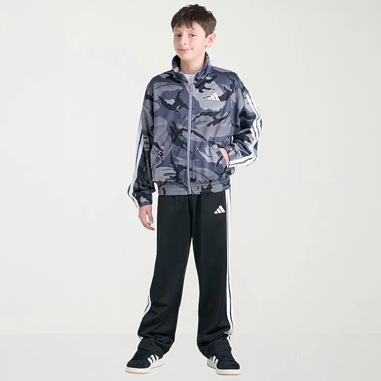 adidas Big Kid Boys 2-pc. Logo Track Suit