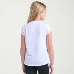 adidas Big Kid Girls Crew Neck Short Sleeve Regular Fit Graphic T-Shirt