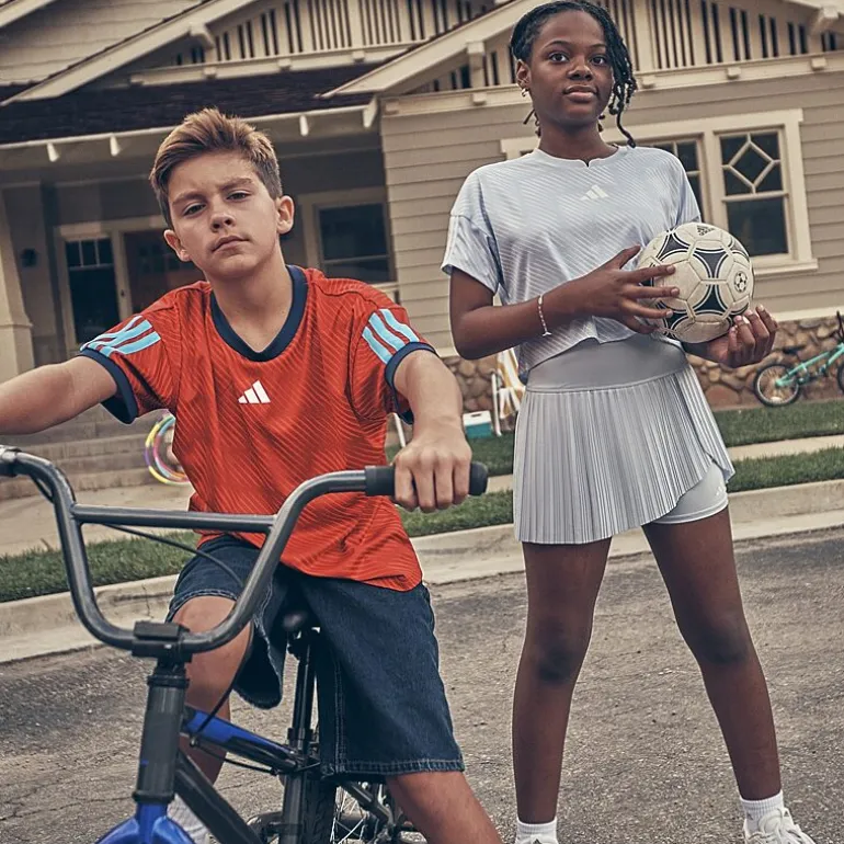 adidas Big Kid Girls Mid Rise Skort