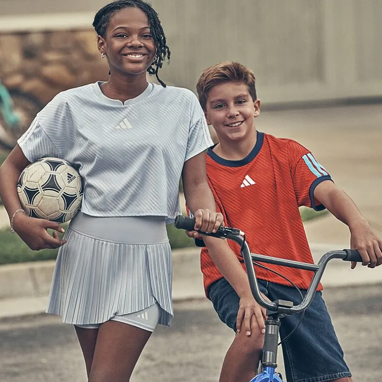 adidas Big Kid Girls Mid Rise Skort