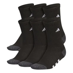 adidas Boys 6 Pair Crew Socks