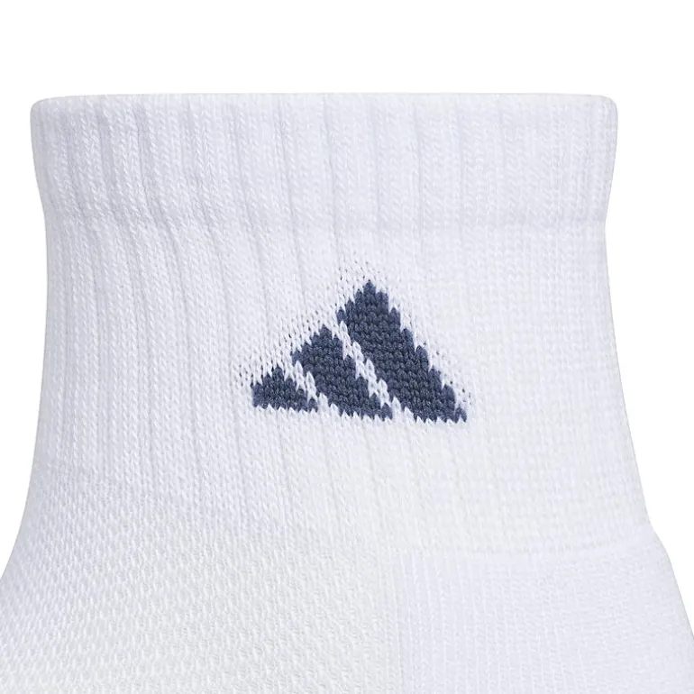 adidas Boys 6 Pair Quarter Ankle Socks