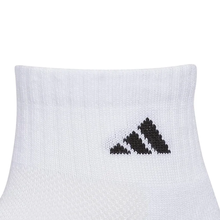 adidas Boys 6 Pair Quarter Ankle Socks
