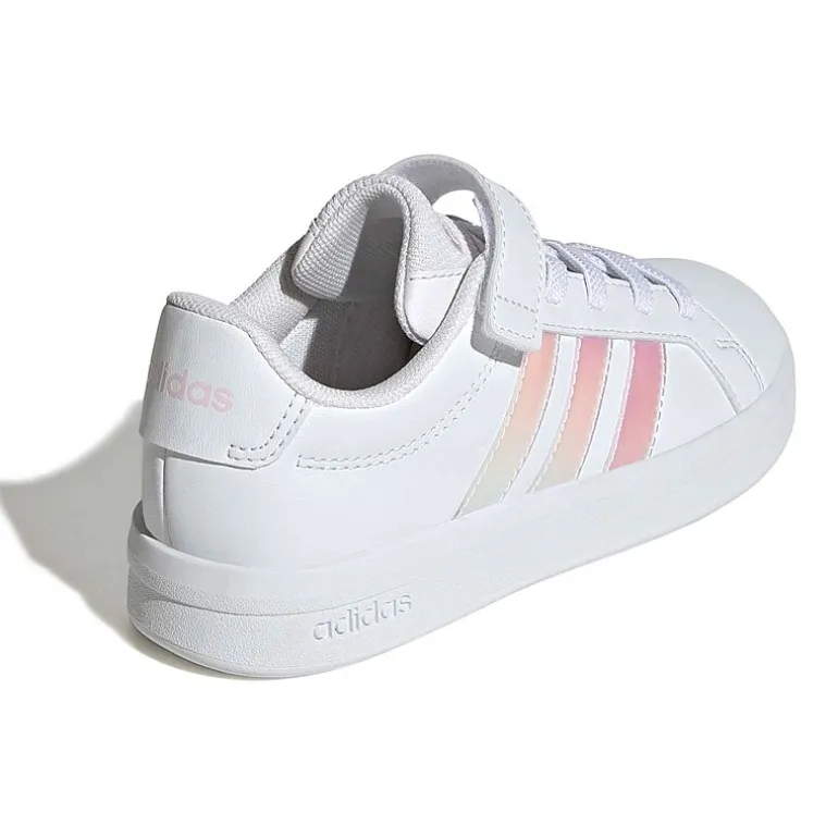 adidas Cloudfoam Grand Court 3.0 El Little Kid Girls Sneakers