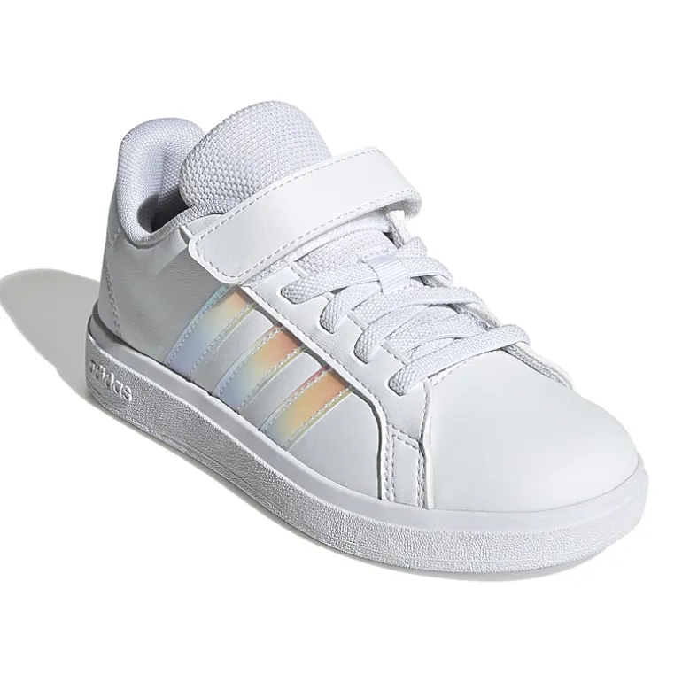 adidas Cloudfoam Grand Court 2.0 El Little Kid Girls Sneakers