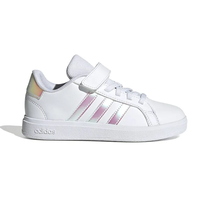 adidas Cloudfoam Grand Court 2.0 El Little Kid Girls Sneakers