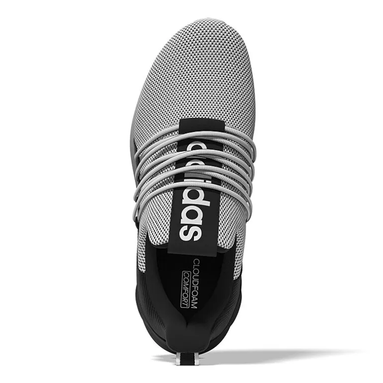 adidas Cloudfoam Lite Racer Adapt 7.0 Mens Running Shoes Wide Width