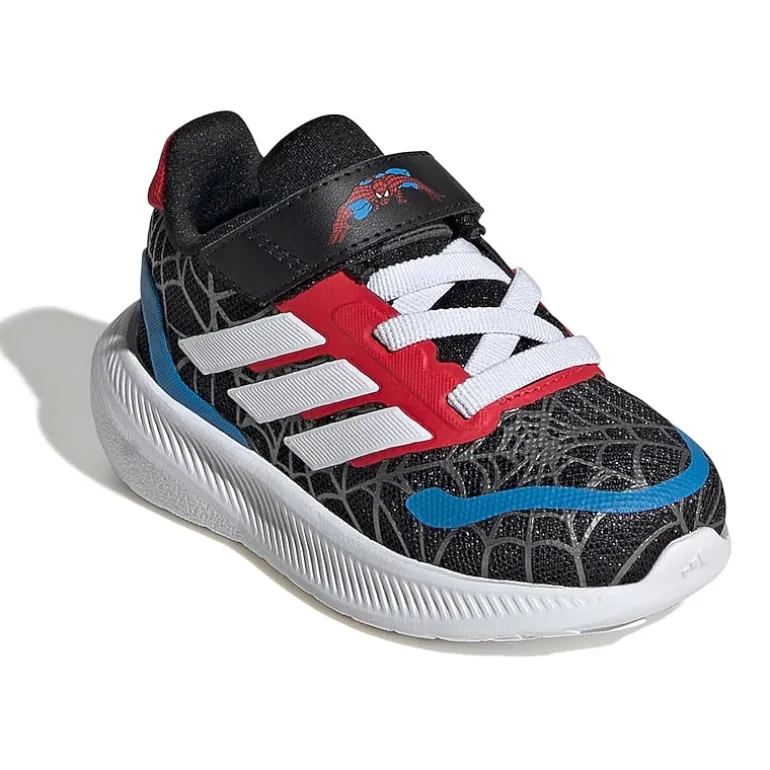 adidas Cloudfoam Runfalcon El Toddler Boys Spiderman Running Shoes