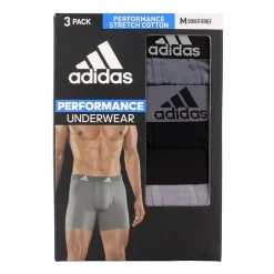 adidas Cotton Mens 3 Pack Boxer Briefs 5152359a