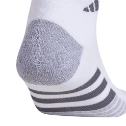adidas Cushioned Mens 3 Pair Big and Tall Low Cut Socks