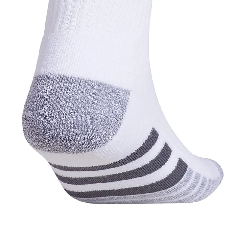adidas Cushioned Mens 3 Pair Big and Tall Crew Socks