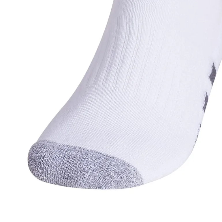 adidas Cushioned Mens 3 Pair Big and Tall Crew Socks