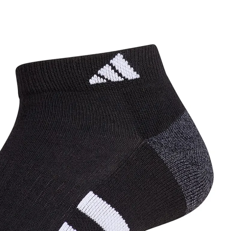 adidas Cushioned Mens 3 Pair Low Cut Socks