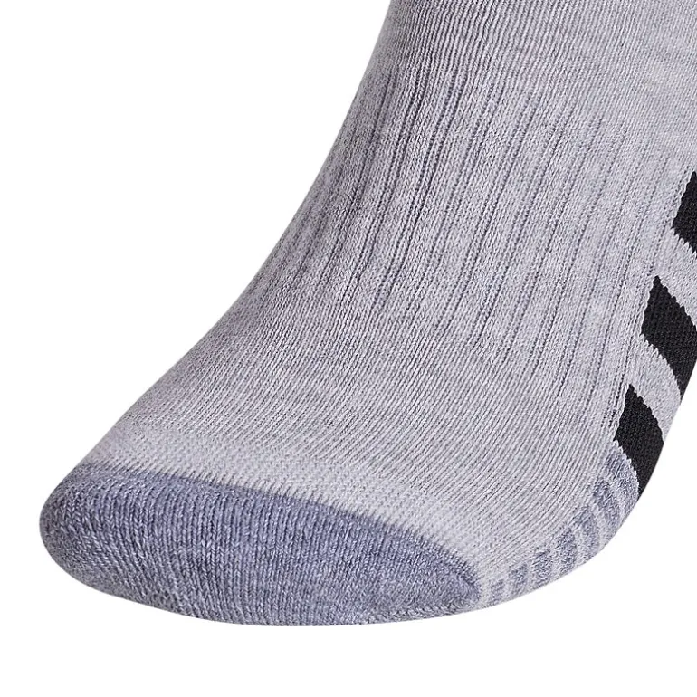 adidas Cushioned Mens 3 Pair Low Cut Socks