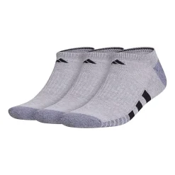 adidas Cushioned Mens 3 Pair No Show Socks