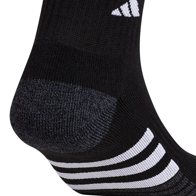 adidas Cushioned Mens 3 Pair Quarter Ankle Socks