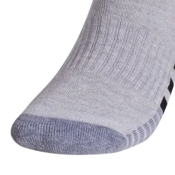 adidas Cushioned Mens 3 Pair Quarter Ankle Socks
