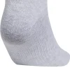 adidas Cushioned Womens Multi-Pack 6 Pair Quarter Ankle Socks