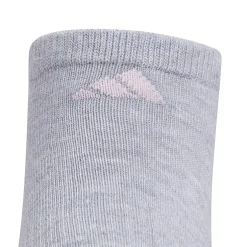 adidas Cushioned Womens Multi-Pack 6 Pair No Show Socks