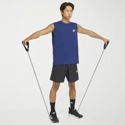 adidas Essentials Feel Ready Mens Crew Neck Sleeveless Active Big and Tall T-Shirt