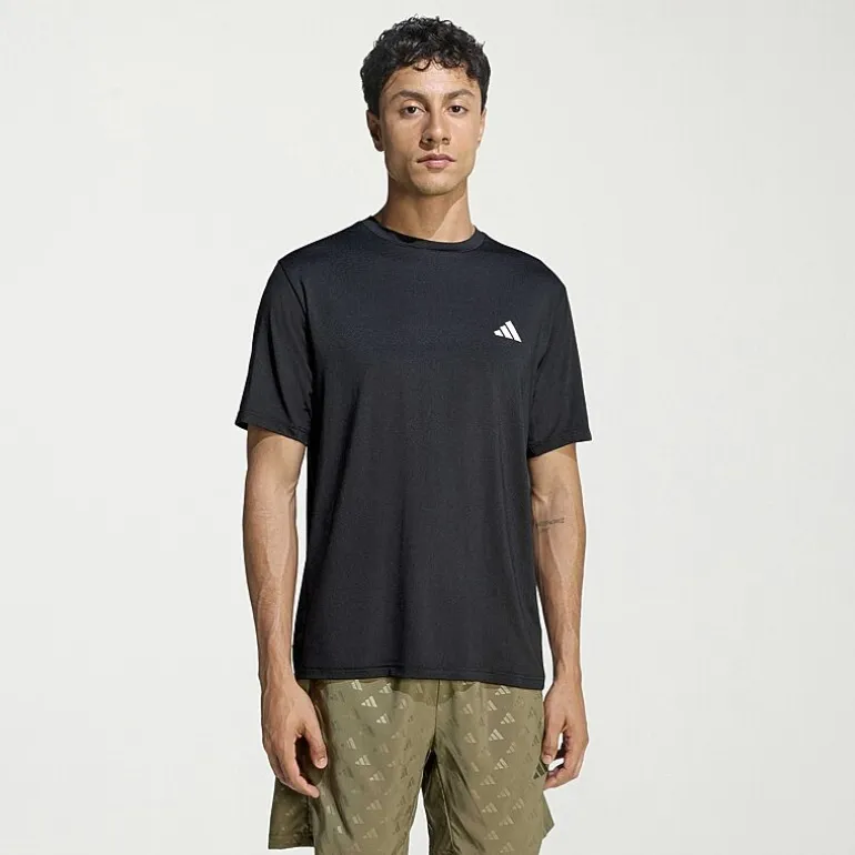 adidas Essentials Flex Mens Crew Neck Short Sleeve Active Big and Tall T-Shirt