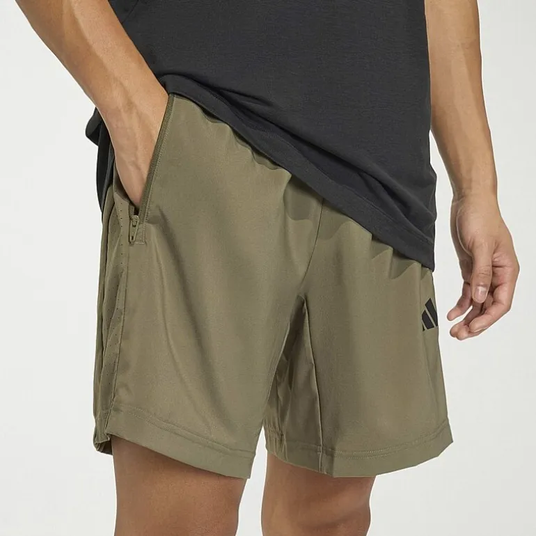 adidas Essentials Woven Mens 7" Mid Rise Workout Shorts