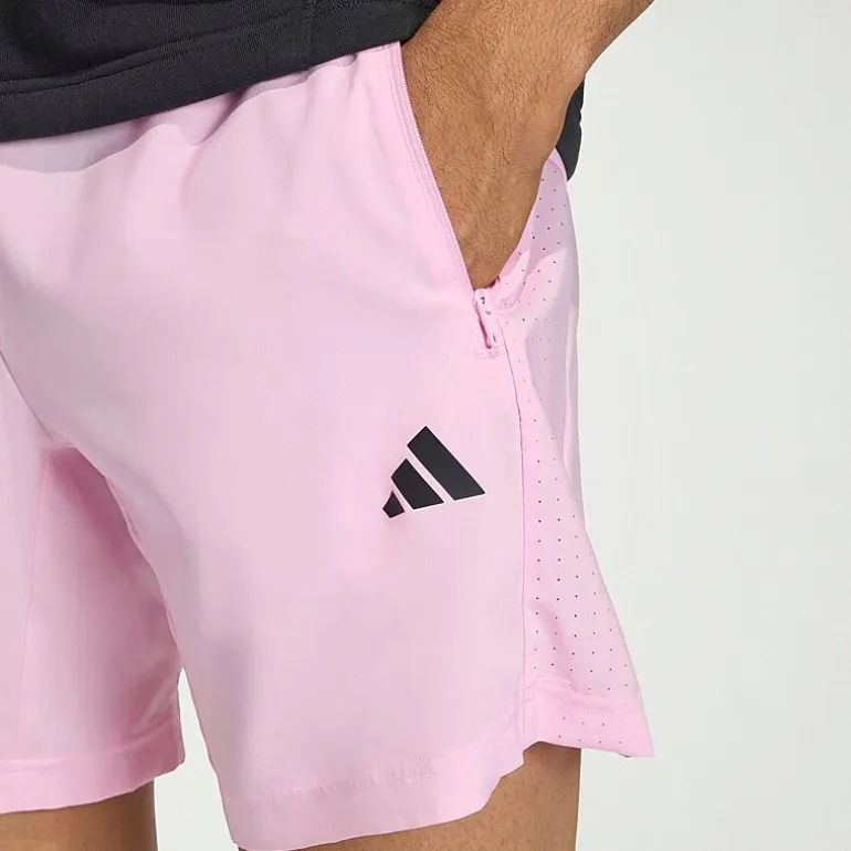 adidas Essentials Woven Mens 7" Mid Rise Workout Shorts