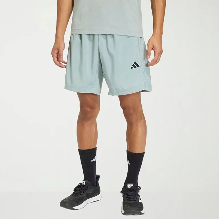adidas Essentials Woven Mens 7" Mid Rise Workout Shorts