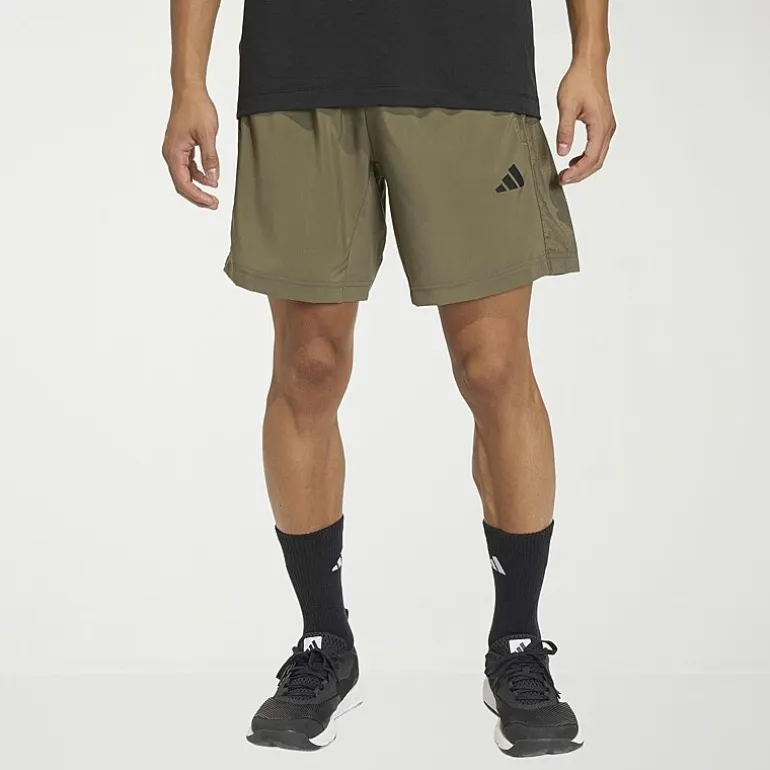 adidas Essentials Woven Mens 7" Mid Rise Workout Shorts