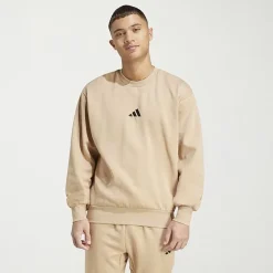 adidas Feel Cozy Mens Crew Neck Long Sleeve Sweatshirt