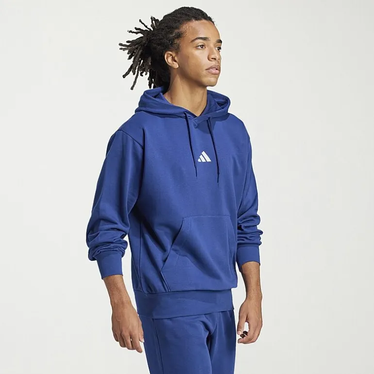 adidas Feel Cozy Mens Long Sleeve Fleece Active Big and Tall Hoodie