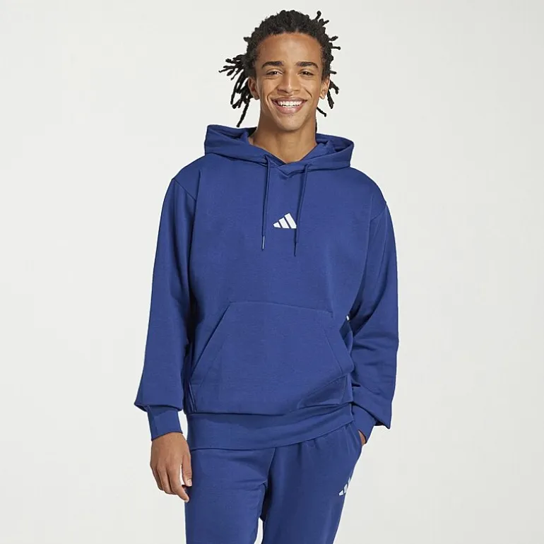 adidas Feel Cozy Mens Long Sleeve Fleece Active Big and Tall Hoodie