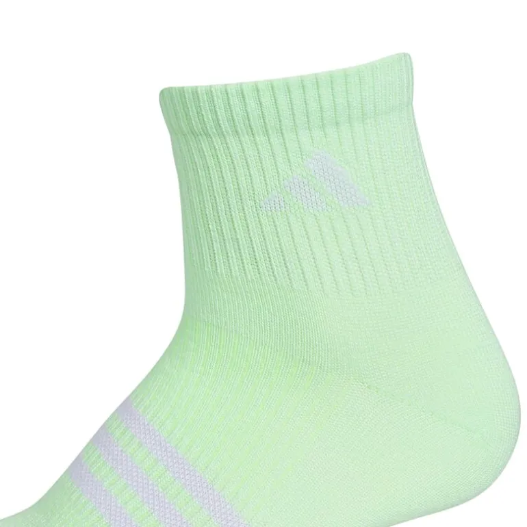 adidas Little & Big Girls 6 Pair Quarter Socks