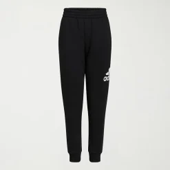 adidas Little Boys Cuffed Mid Rise Regular Fit Fleece Jogger Pant