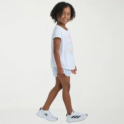 adidas Little Girls 2-pc. Short Set