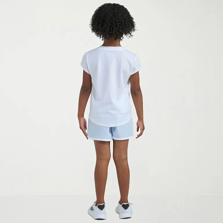 adidas Little Girls 2-pc. Short Set