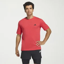 adidas Mens Crew Neck Short Sleeve Active T-Shirt
