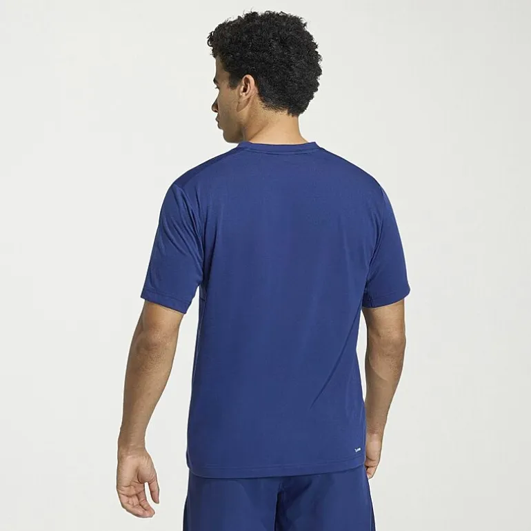 adidas Mens Crew Neck Short Sleeve Active T-Shirt